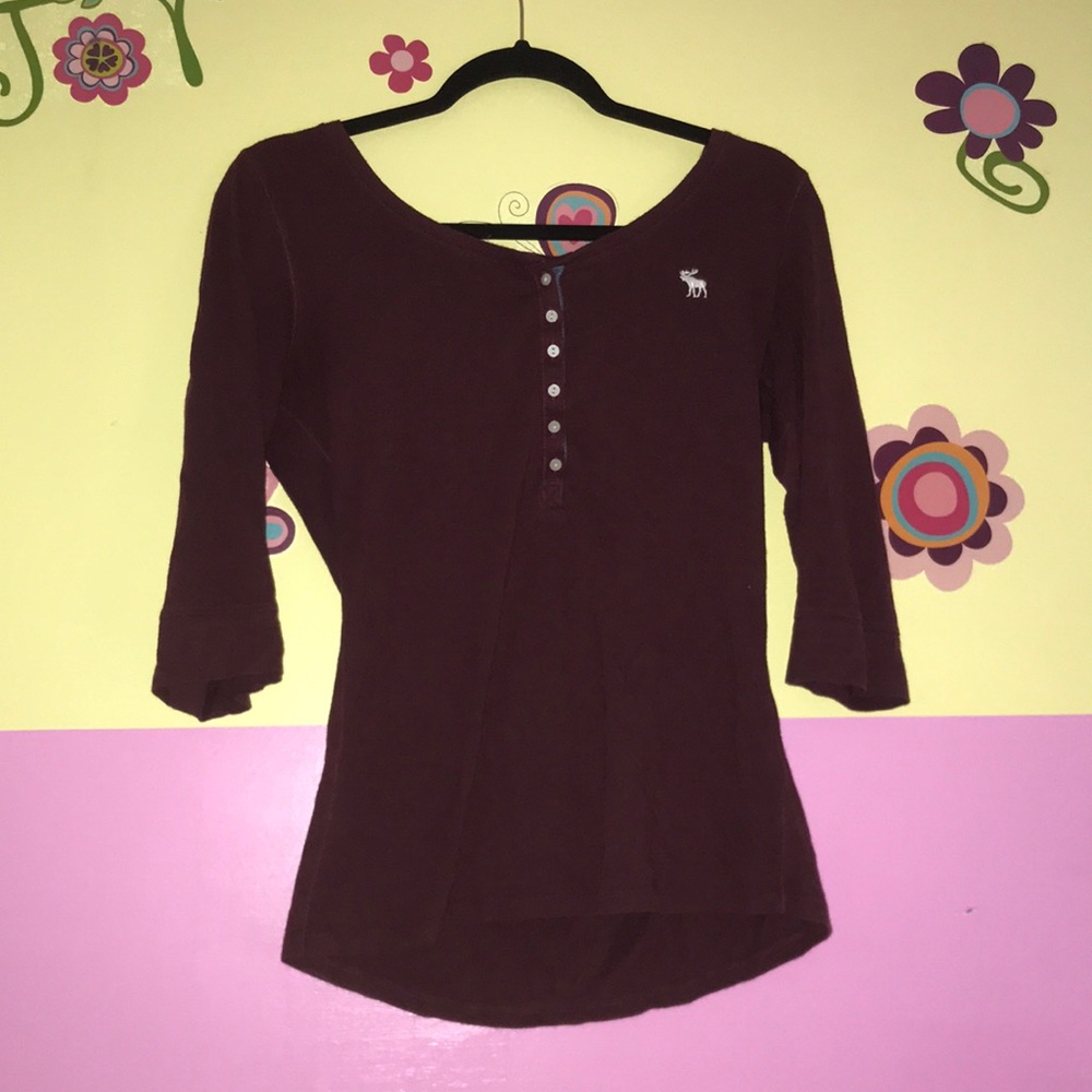 Abercrombie and Fitch 1/3 length longsleeve Shirt